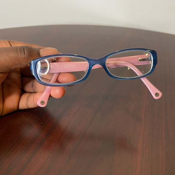 Coach glasses with coach clamshell case RC002 RAP 6035AB 135 women’s brown case - Picture 9 of 11